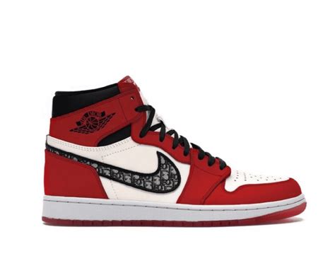 red dior jordan